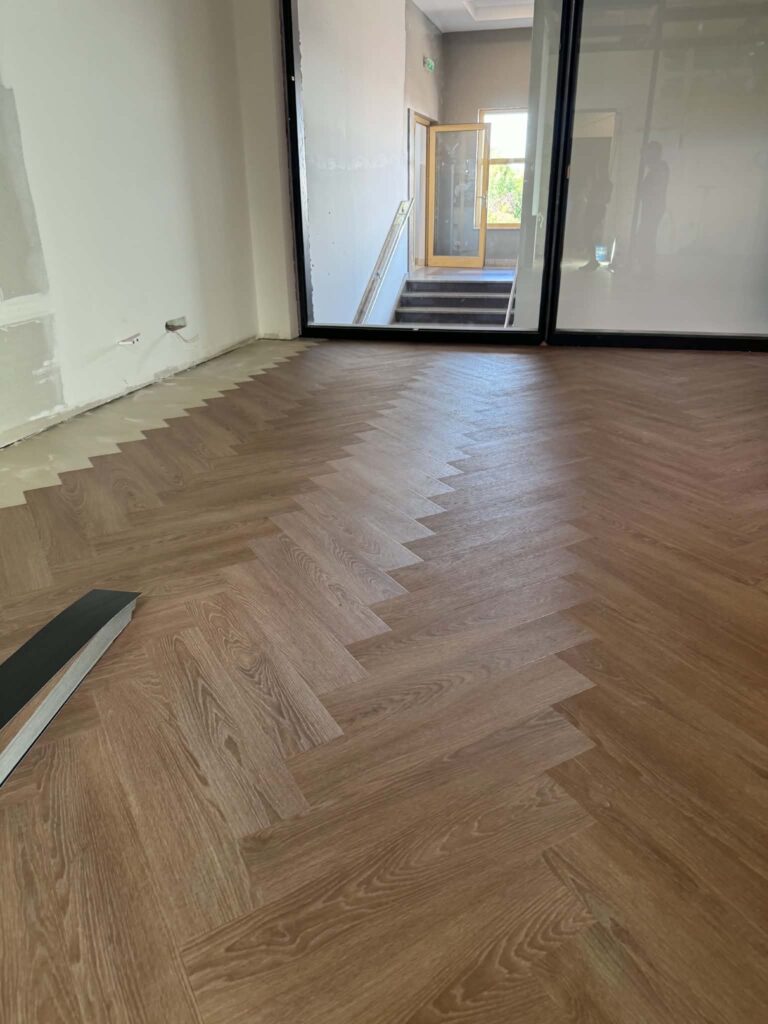Wykładzina w biurze projektantki